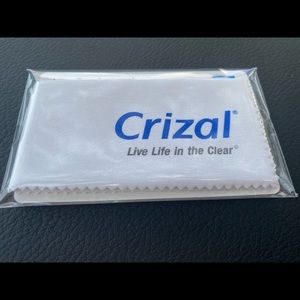 Lot of 2 crizal cleanning cloths/ microfiber cloths